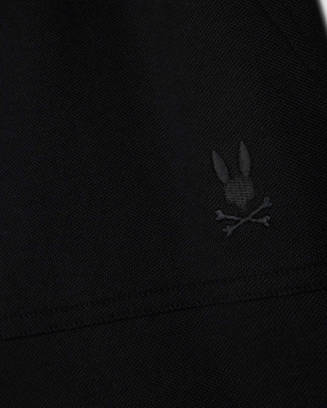 Short Psycho Bunny Stanford Light Pique Sweatshort Noir Homme | LHN-47676950